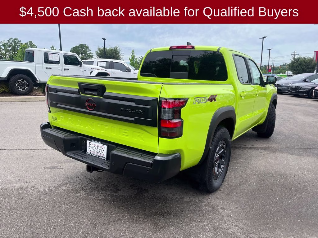 2026 Citrus Strike Nissan Frontier PRO-4X 4X4 Truck