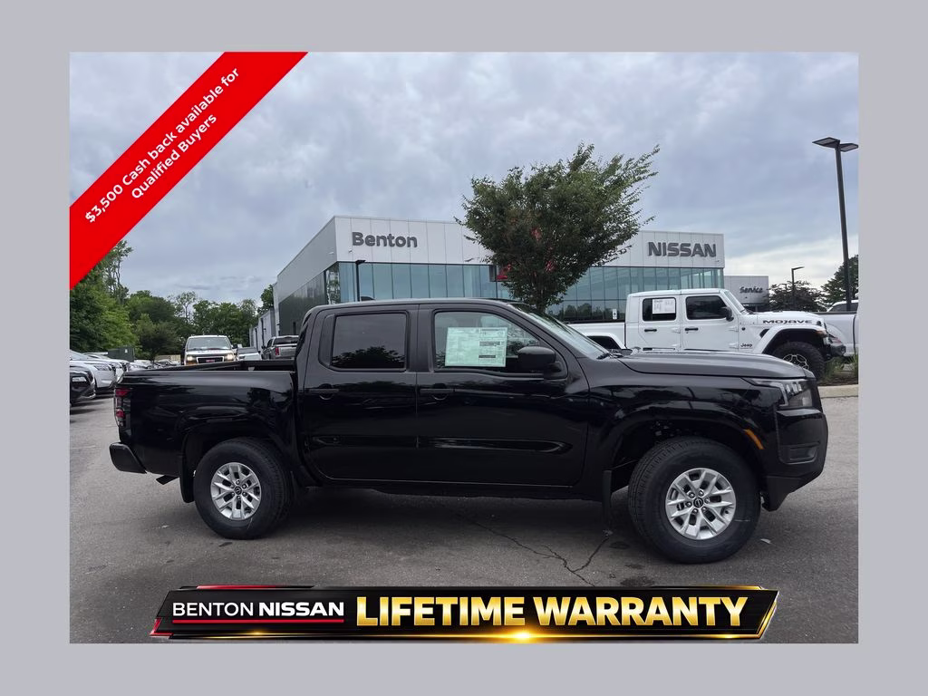 2026 Super Black Nissan Frontier S 4X4 Truck