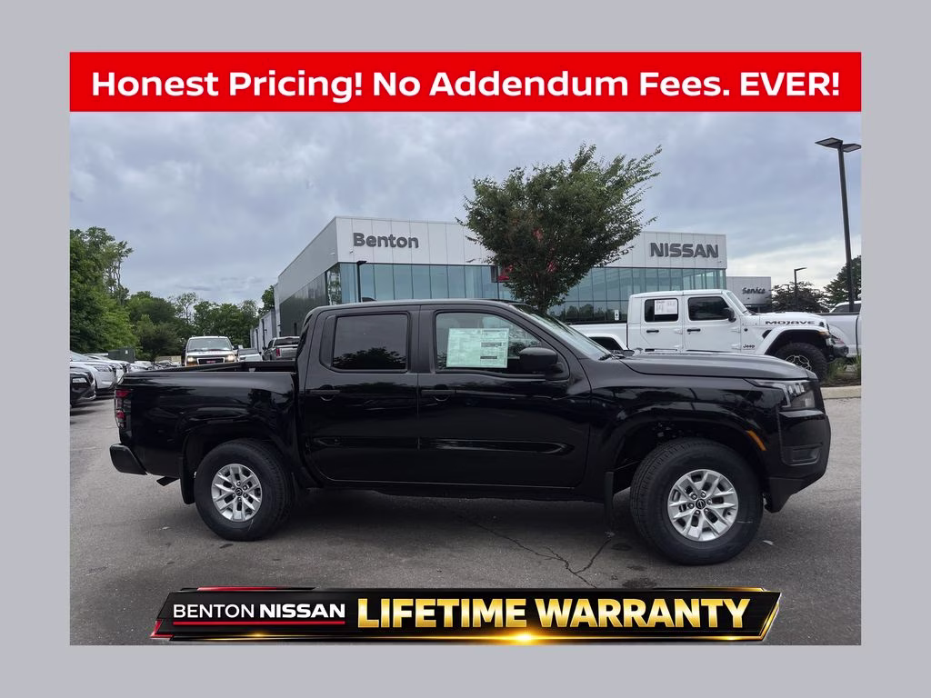 2026 Super Black Nissan Frontier S 4X4 Truck
