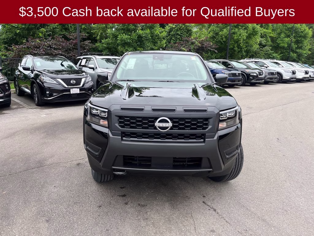 2026 Super Black Nissan Frontier S 4X4 Truck