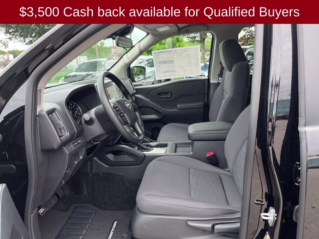 2026 Super Black Nissan Frontier S 4X4 Truck