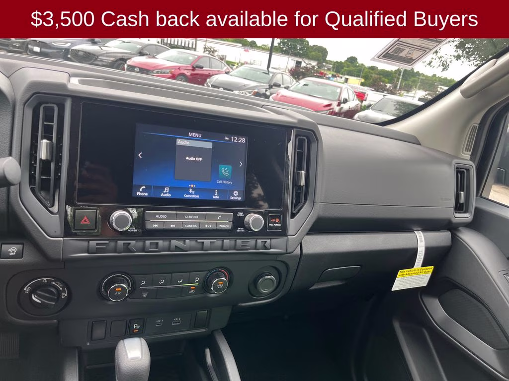 2026 Super Black Nissan Frontier S 4X4 Truck