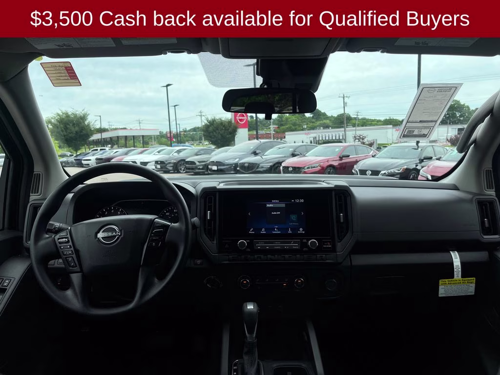 2026 Super Black Nissan Frontier S 4X4 Truck