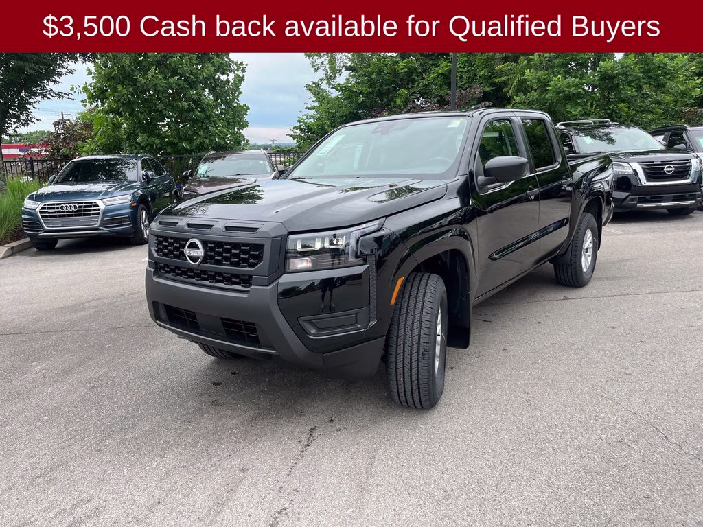 2026 Super Black Nissan Frontier S 4X4 Truck