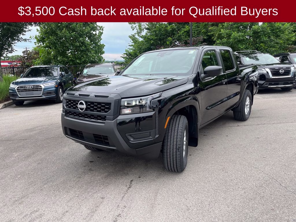 2026 Super Black Nissan Frontier S 4X4 Truck