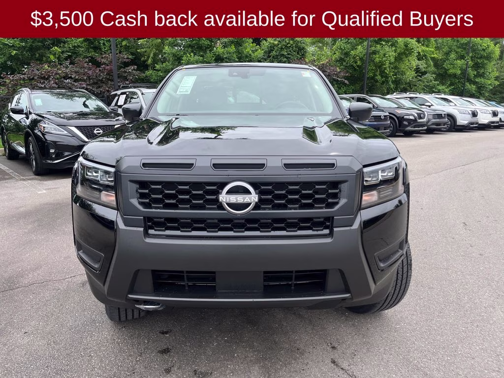 2026 Super Black Nissan Frontier S 4X4 Truck