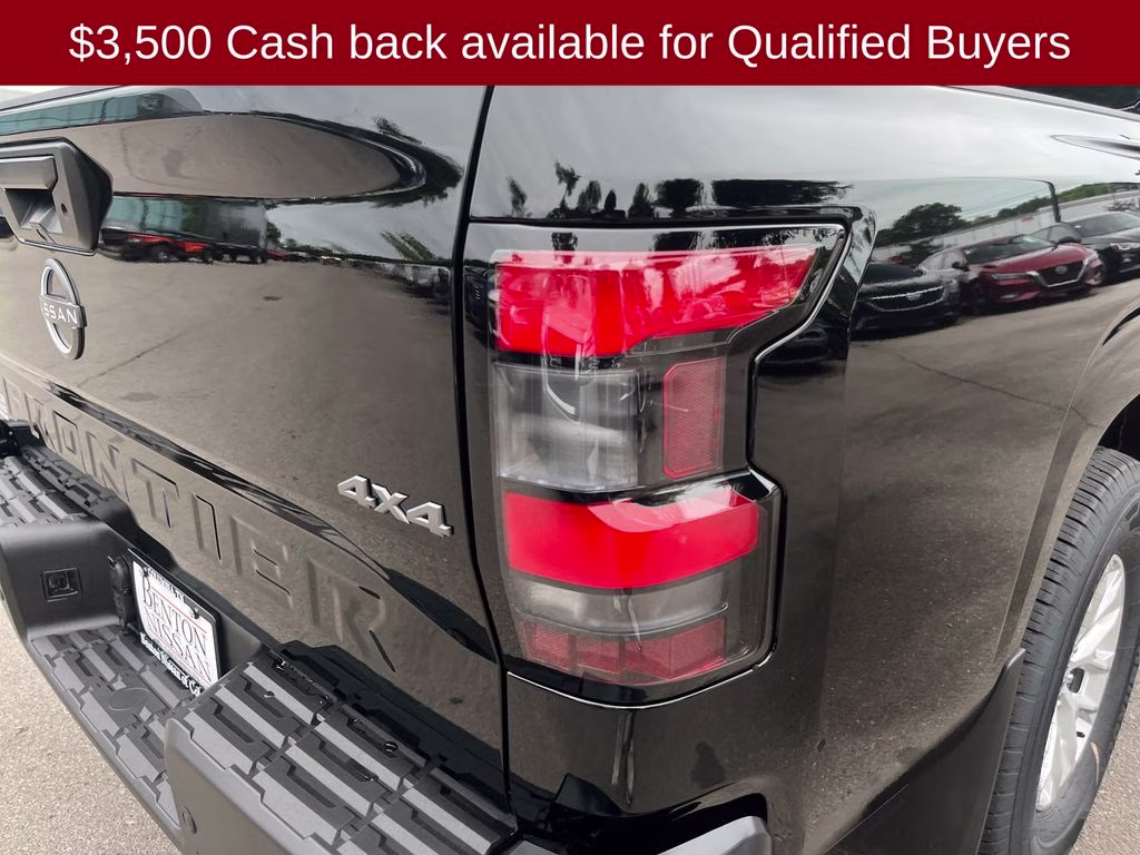 2026 Super Black Nissan Frontier S 4X4 Truck