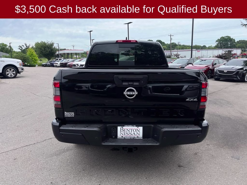 2026 Super Black Nissan Frontier S 4X4 Truck