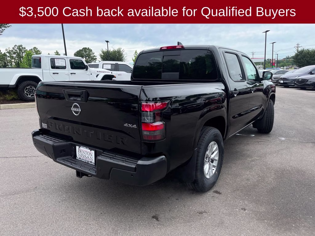 2026 Super Black Nissan Frontier S 4X4 Truck