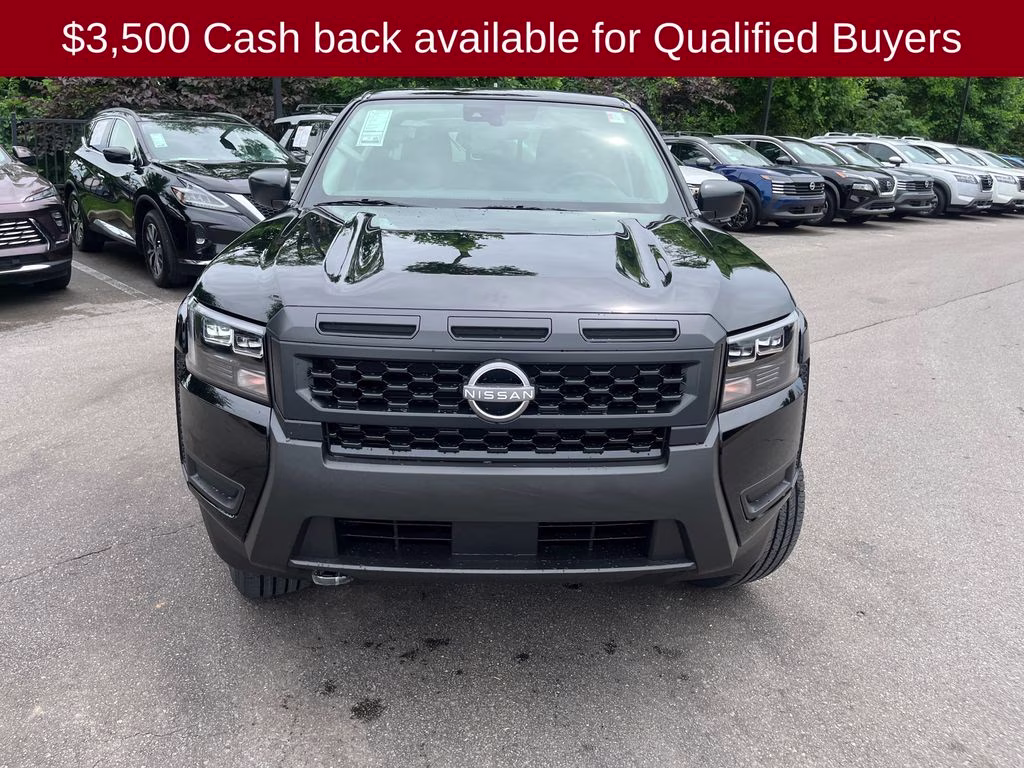 2026 Super Black Nissan Frontier S 4X4 Truck
