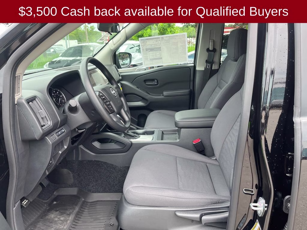 2026 Super Black Nissan Frontier S 4X4 Truck