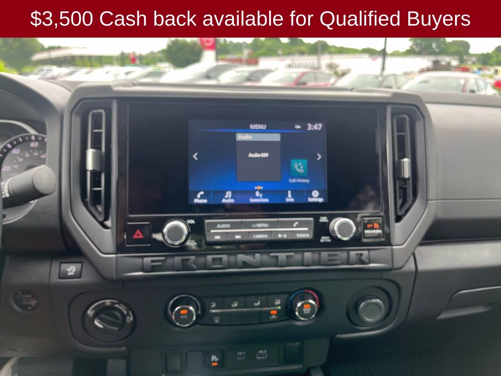 2026 Super Black Nissan Frontier S 4X4 Truck
