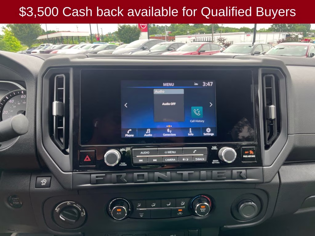2026 Super Black Nissan Frontier S 4X4 Truck