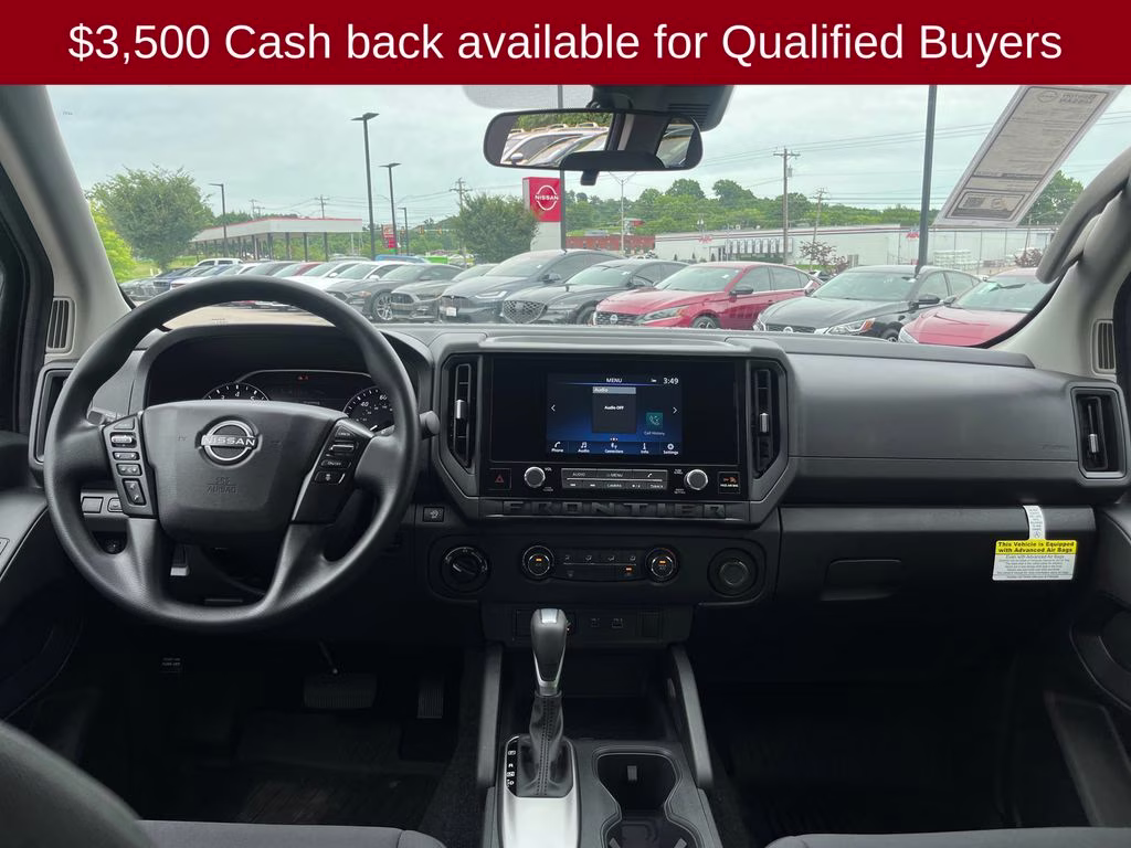 2026 Super Black Nissan Frontier S 4X4 Truck