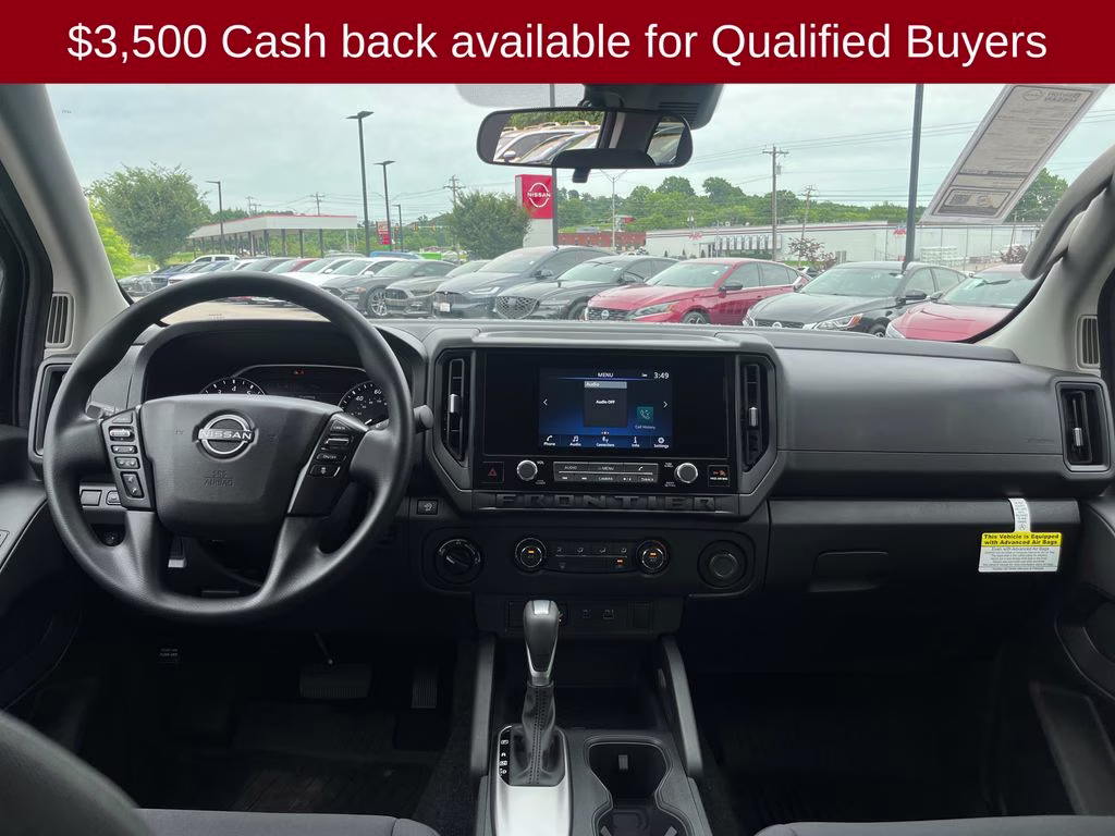 2026 Super Black Nissan Frontier S 4X4 Truck