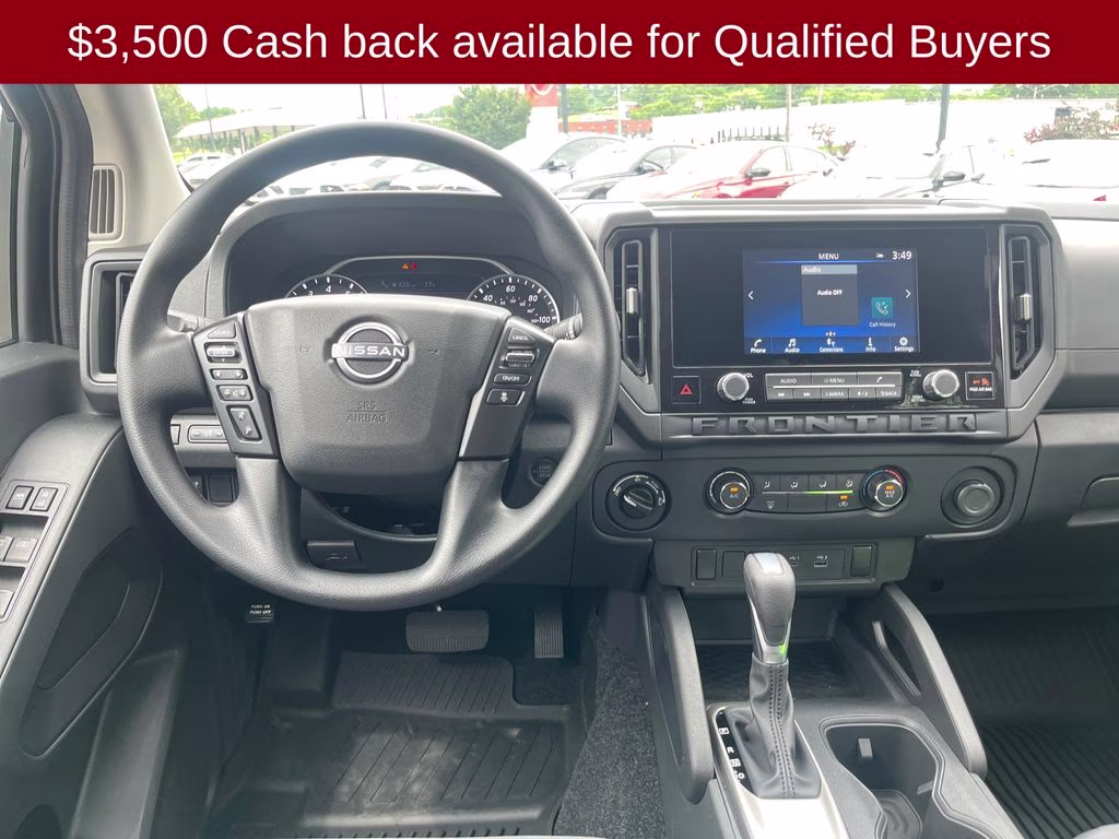 2026 Super Black Nissan Frontier S 4X4 Truck
