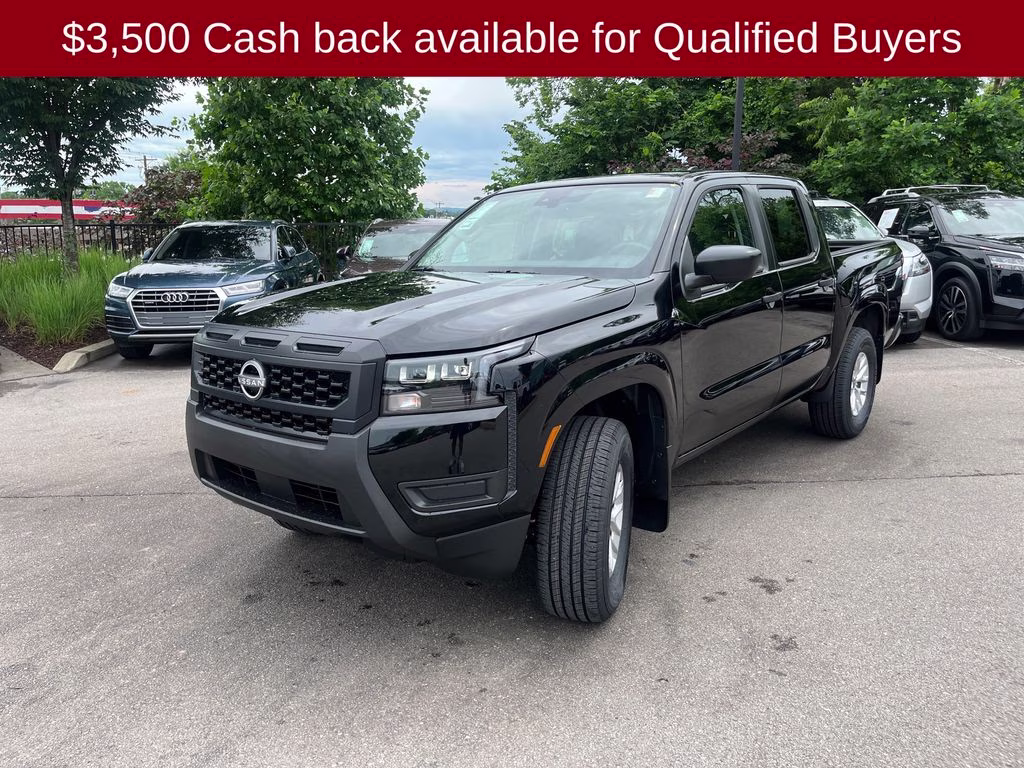2026 Super Black Nissan Frontier S 4X4 Truck