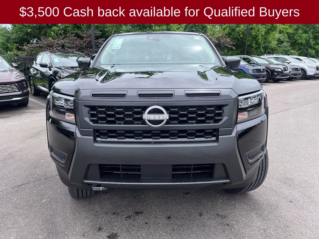2026 Super Black Nissan Frontier S 4X4 Truck