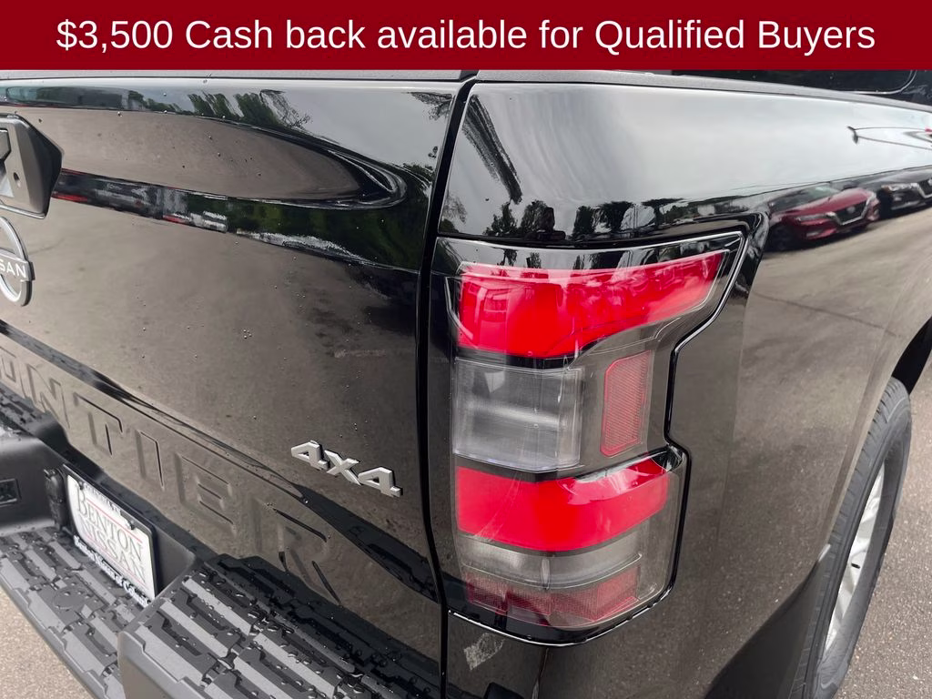 2026 Super Black Nissan Frontier S 4X4 Truck