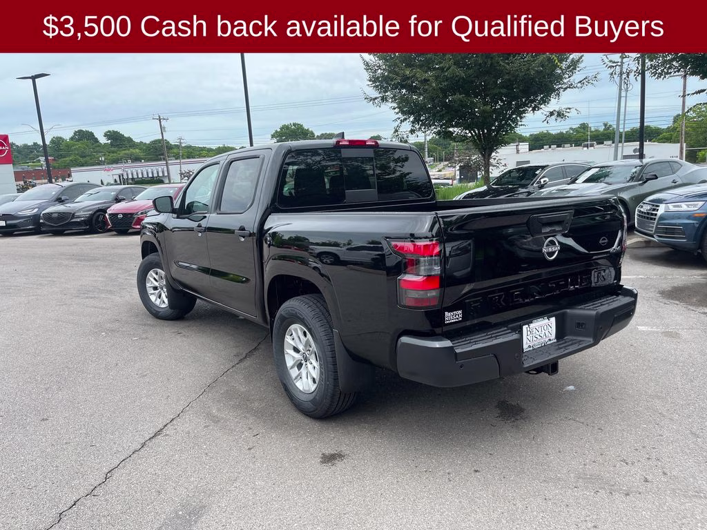 2026 Super Black Nissan Frontier S 4X4 Truck
