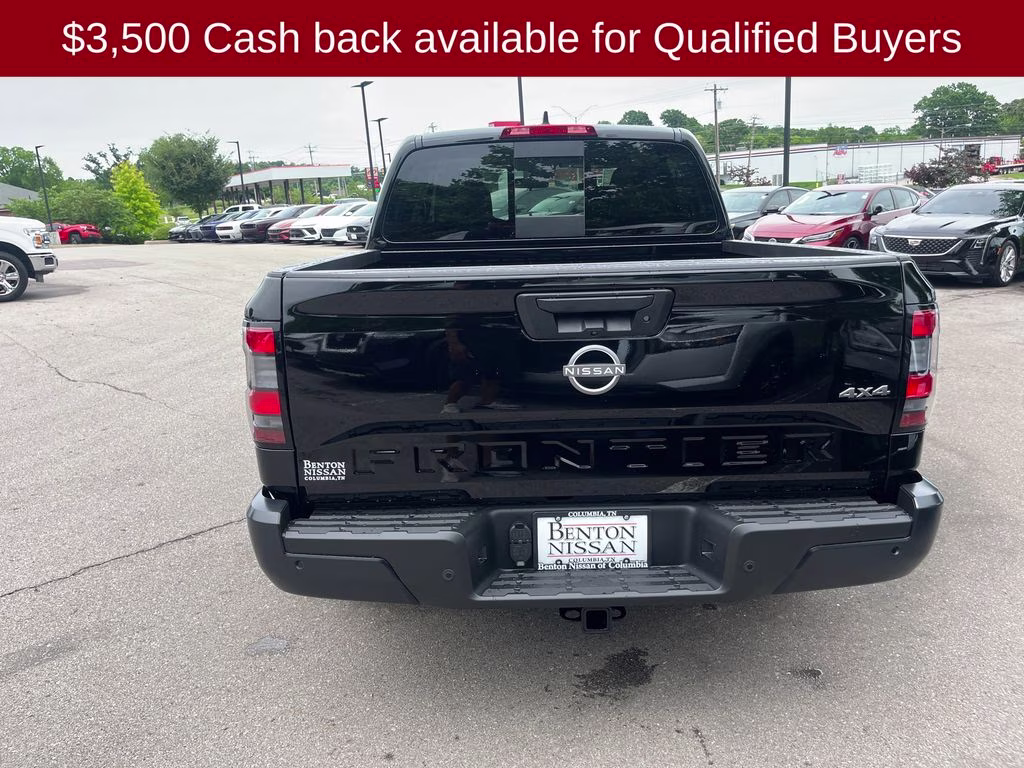 2026 Super Black Nissan Frontier S 4X4 Truck