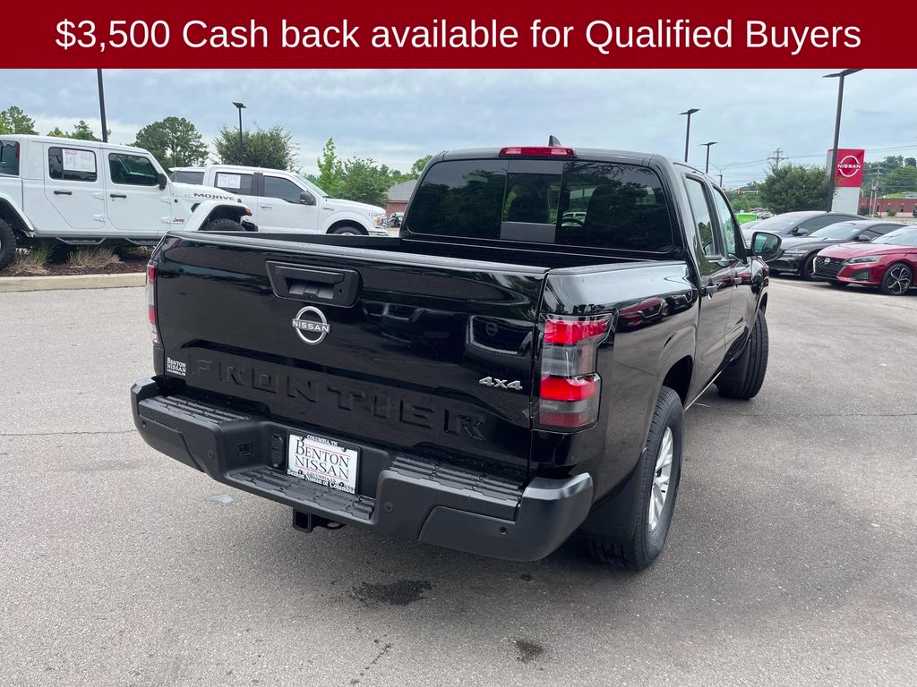 2026 Super Black Nissan Frontier S 4X4 Truck