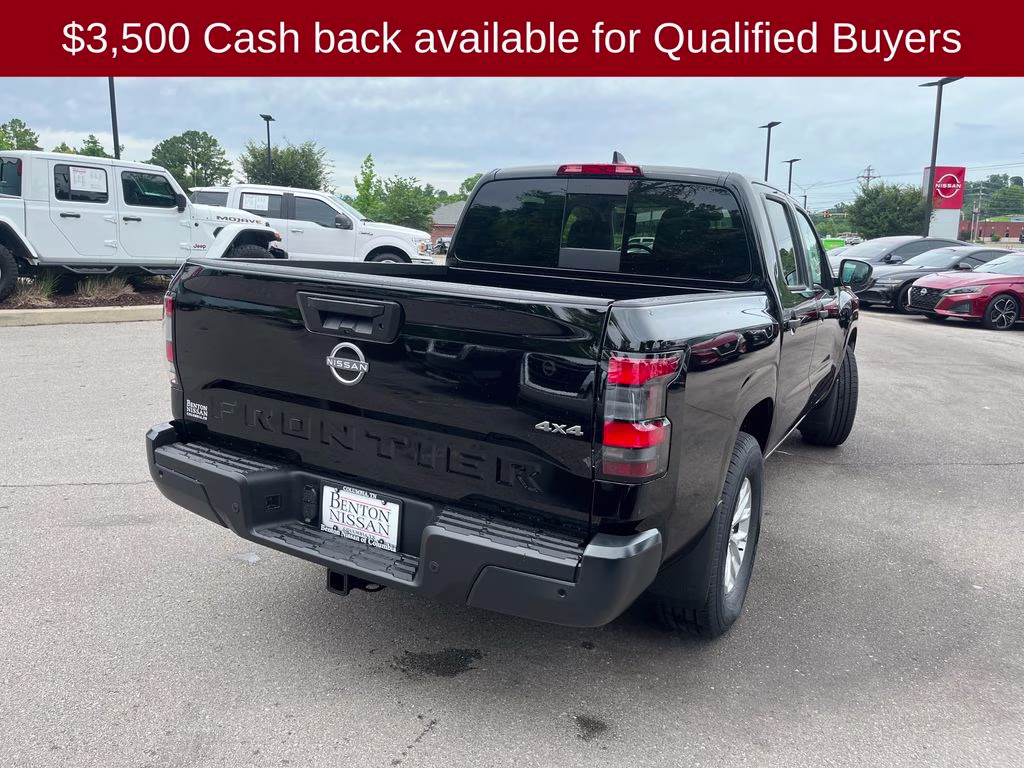 2026 Super Black Nissan Frontier S 4X4 Truck