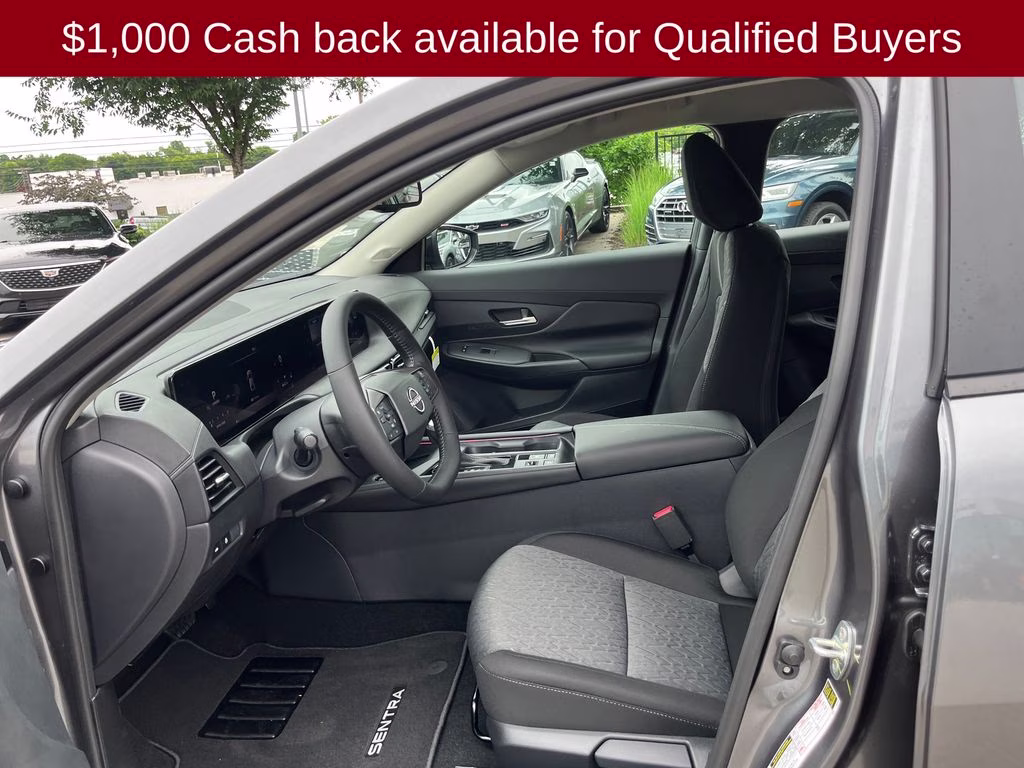 2026 Gun Metallic Nissan Sentra SV FWD Sedan