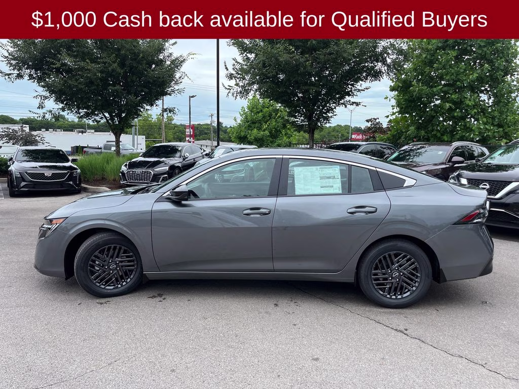 2026 Gun Metallic Nissan Sentra SV FWD Sedan
