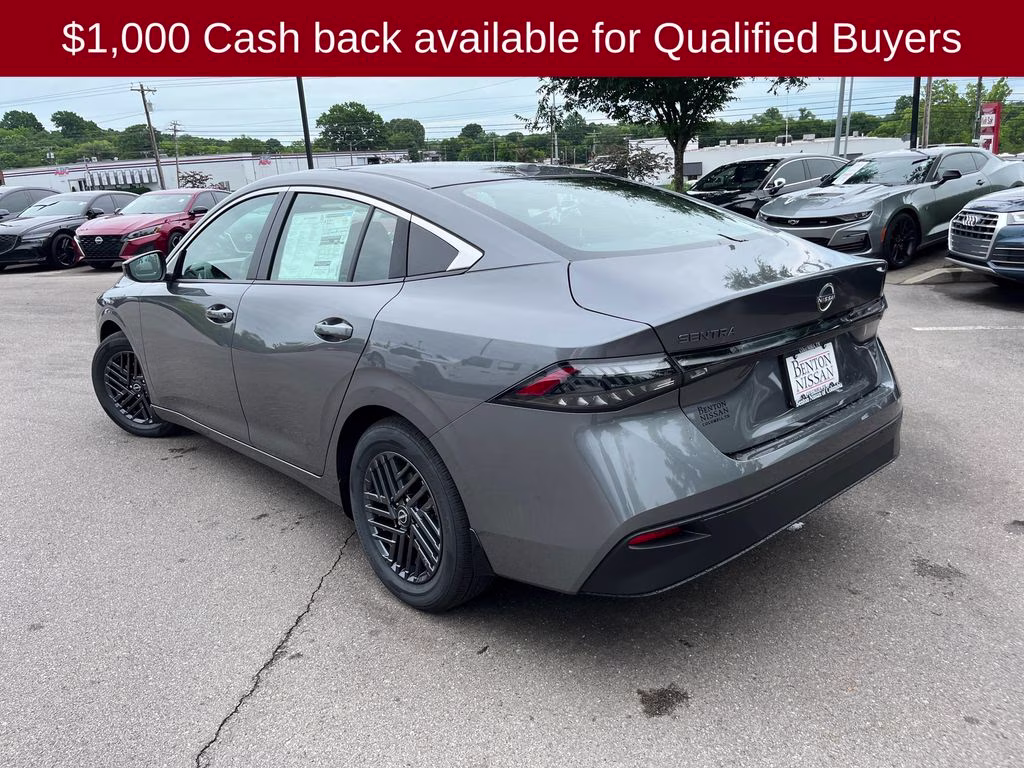 2026 Gun Metallic Nissan Sentra SV FWD Sedan