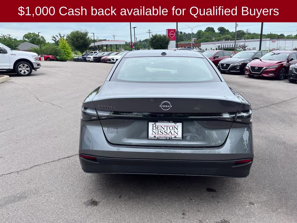 2026 Gun Metallic Nissan Sentra SV FWD Sedan