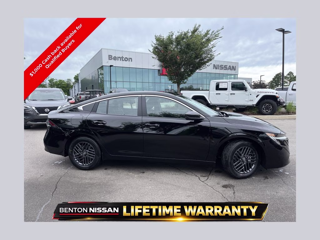 2026 Super Black Nissan Sentra SV FWD Sedan