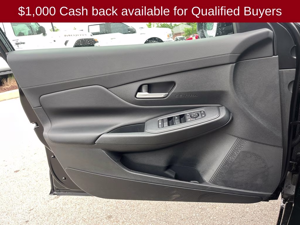 2026 Super Black Nissan Sentra SV FWD Sedan