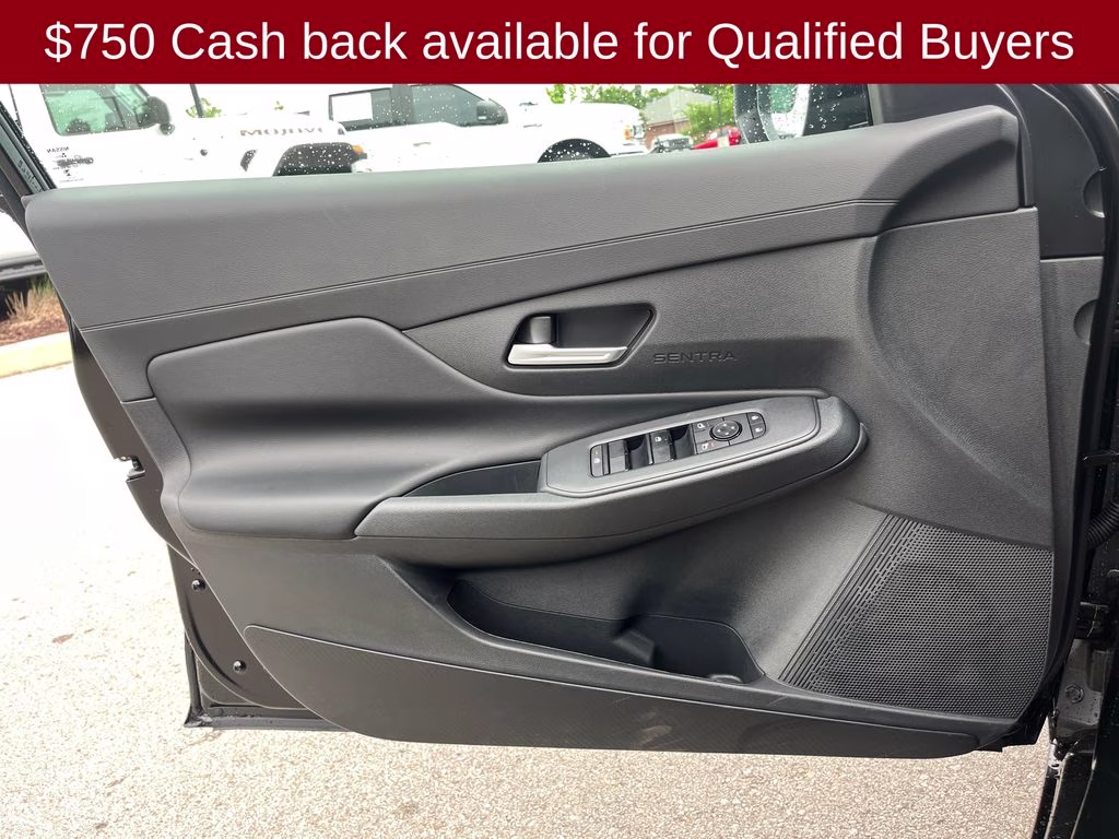 2026 Super Black Nissan Sentra SV FWD Sedan