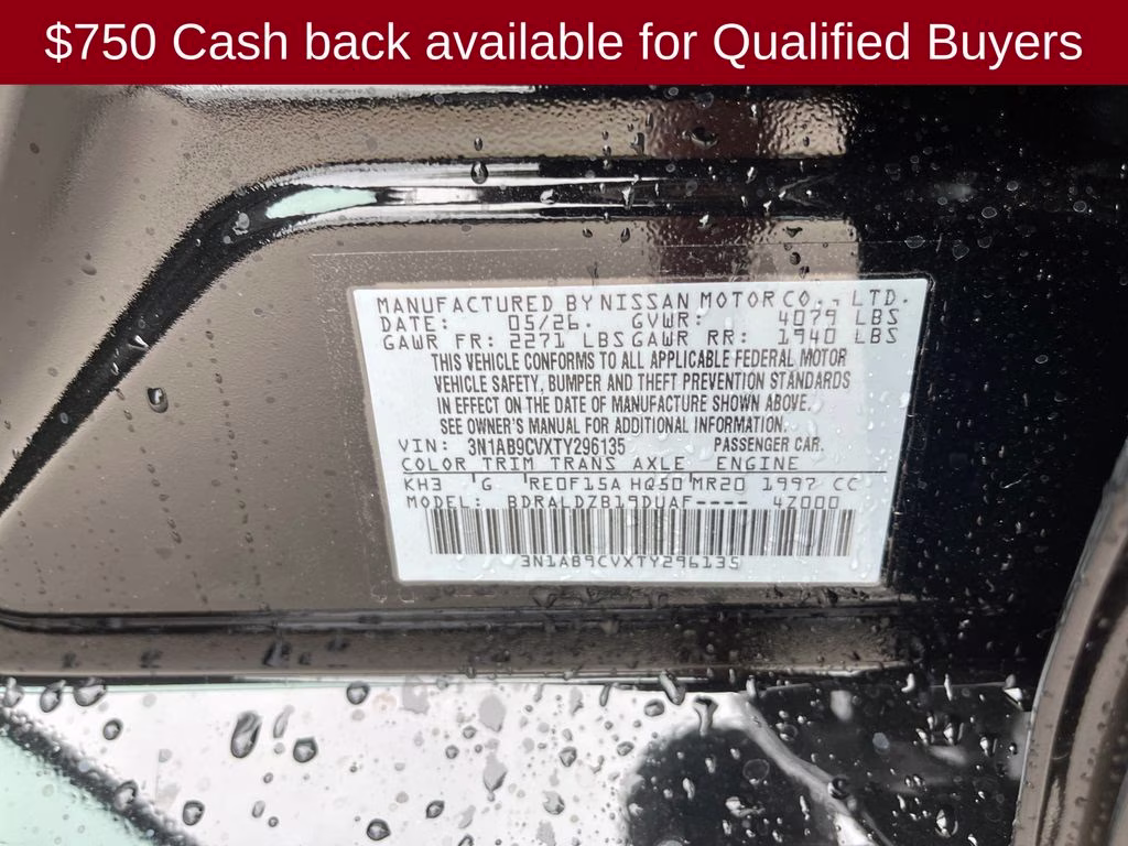 2026 Super Black Nissan Sentra SV FWD Sedan