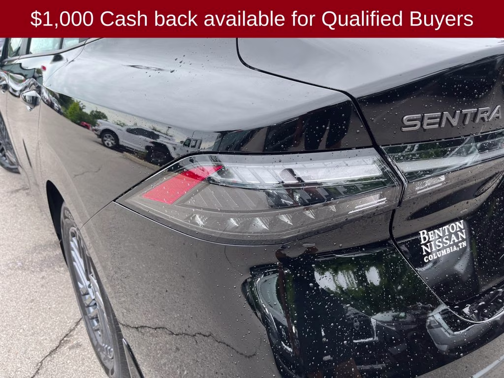 2026 Super Black Nissan Sentra SV FWD Sedan