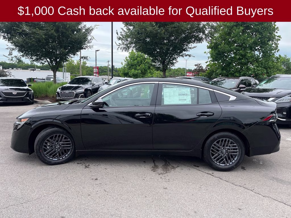 2026 Super Black Nissan Sentra SV FWD Sedan