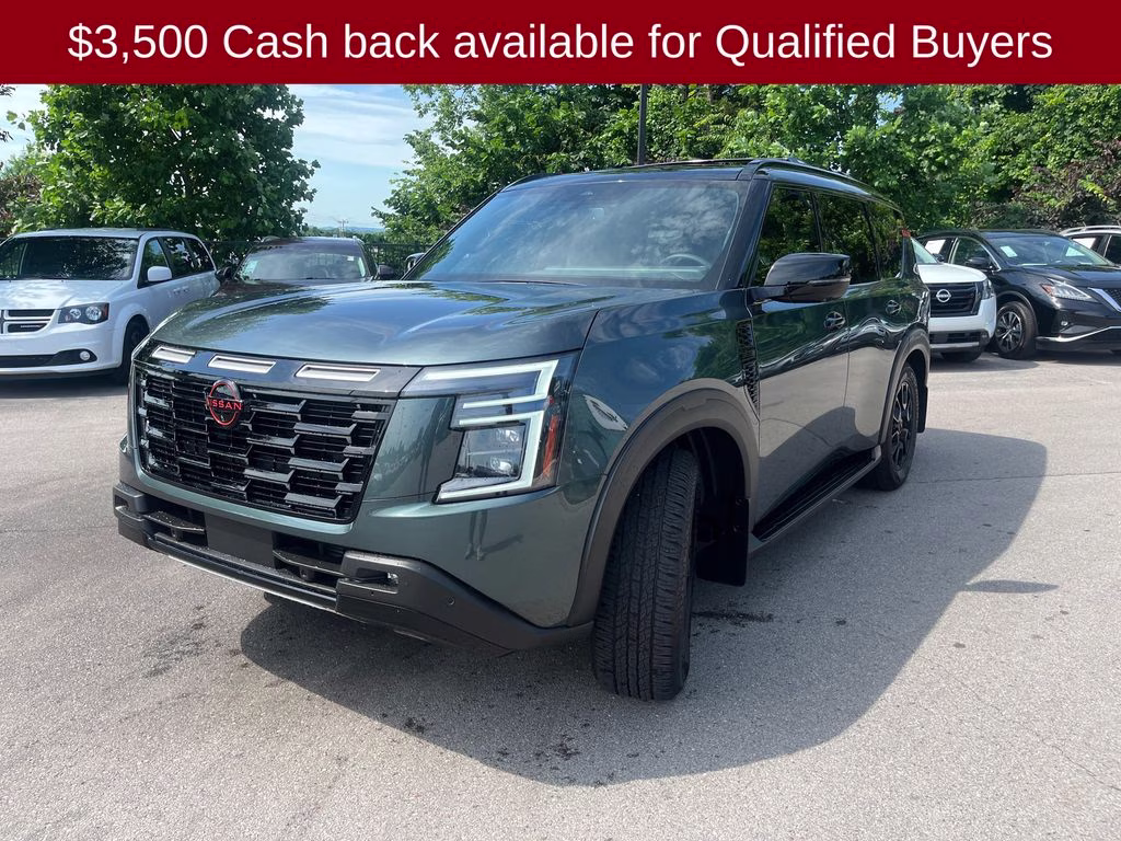 2026 Alpine Metallic/Super Blk Nissan Armada PRO-4X 4X4 SUV