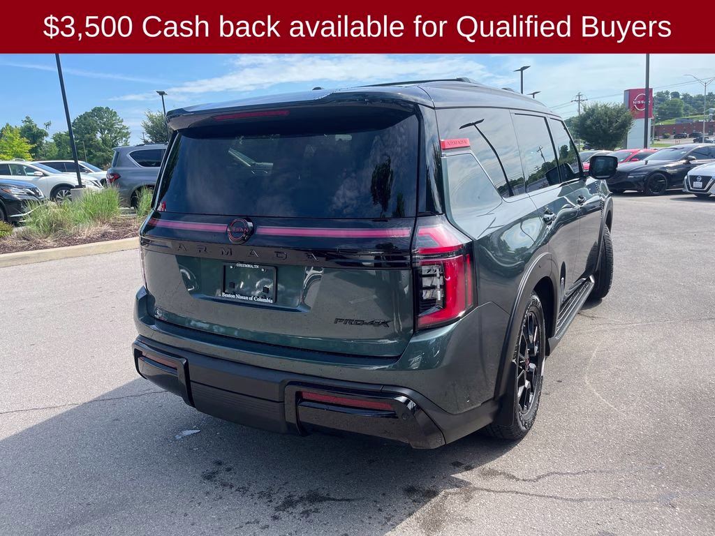 2026 Alpine Metallic/Super Blk Nissan Armada PRO-4X 4X4 SUV