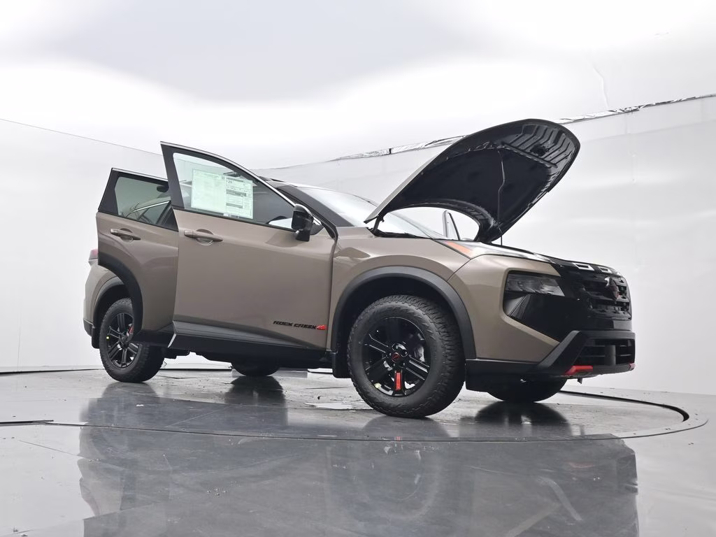 2026 Baja Storm Metallic Nissan Rogue Rock Creek AWD SUV