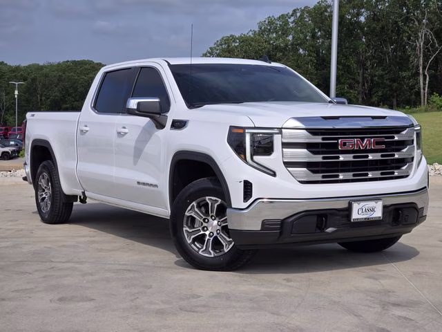 2024 Summit White GMC Sierra 1500 SLE 4X4 Truck