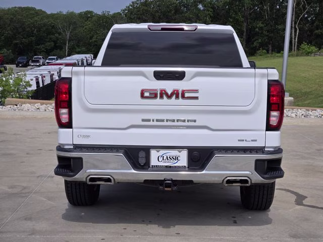 2024 Summit White GMC Sierra 1500 SLE 4X4 Truck
