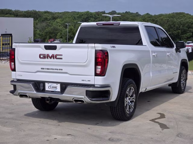 2024 Summit White GMC Sierra 1500 SLE 4X4 Truck