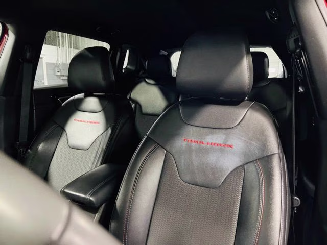 2025 Red Hot Pearlcoat Jeep Compass Trailhawk 4X4 SUV