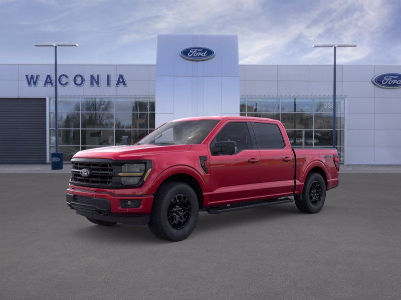 2026 Ruby Red Metallic Tinted Clearcoat Ford F-150 XLT 4X4 Truck