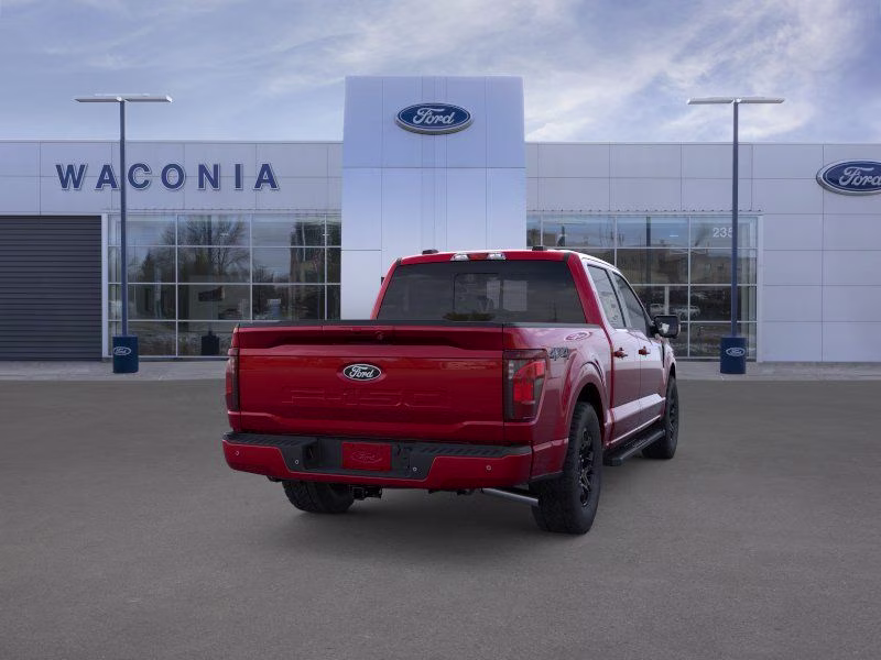 2026 Ruby Red Metallic Tinted Clearcoat Ford F-150 XLT 4X4 Truck