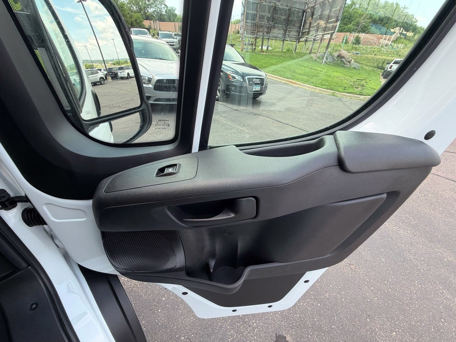2026 Bright White Clearcoat Ram ProMaster 3500 High Roof FWD Van