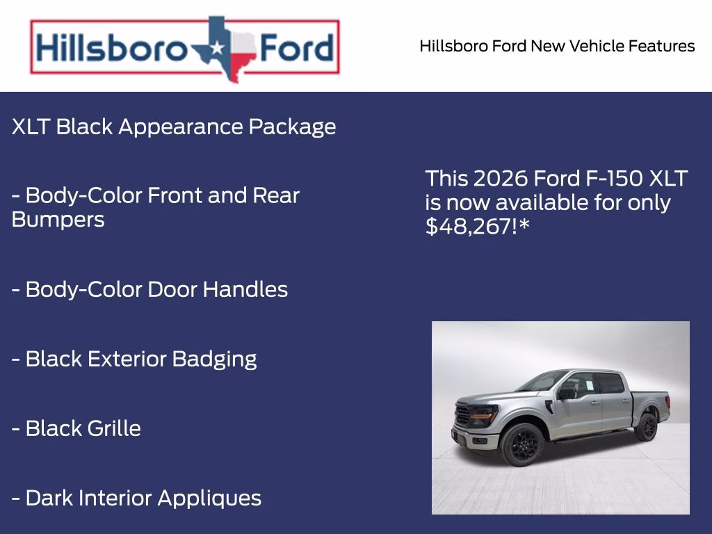 2026 Iconic Silver Metallic Ford F-150 XLT RWD Truck