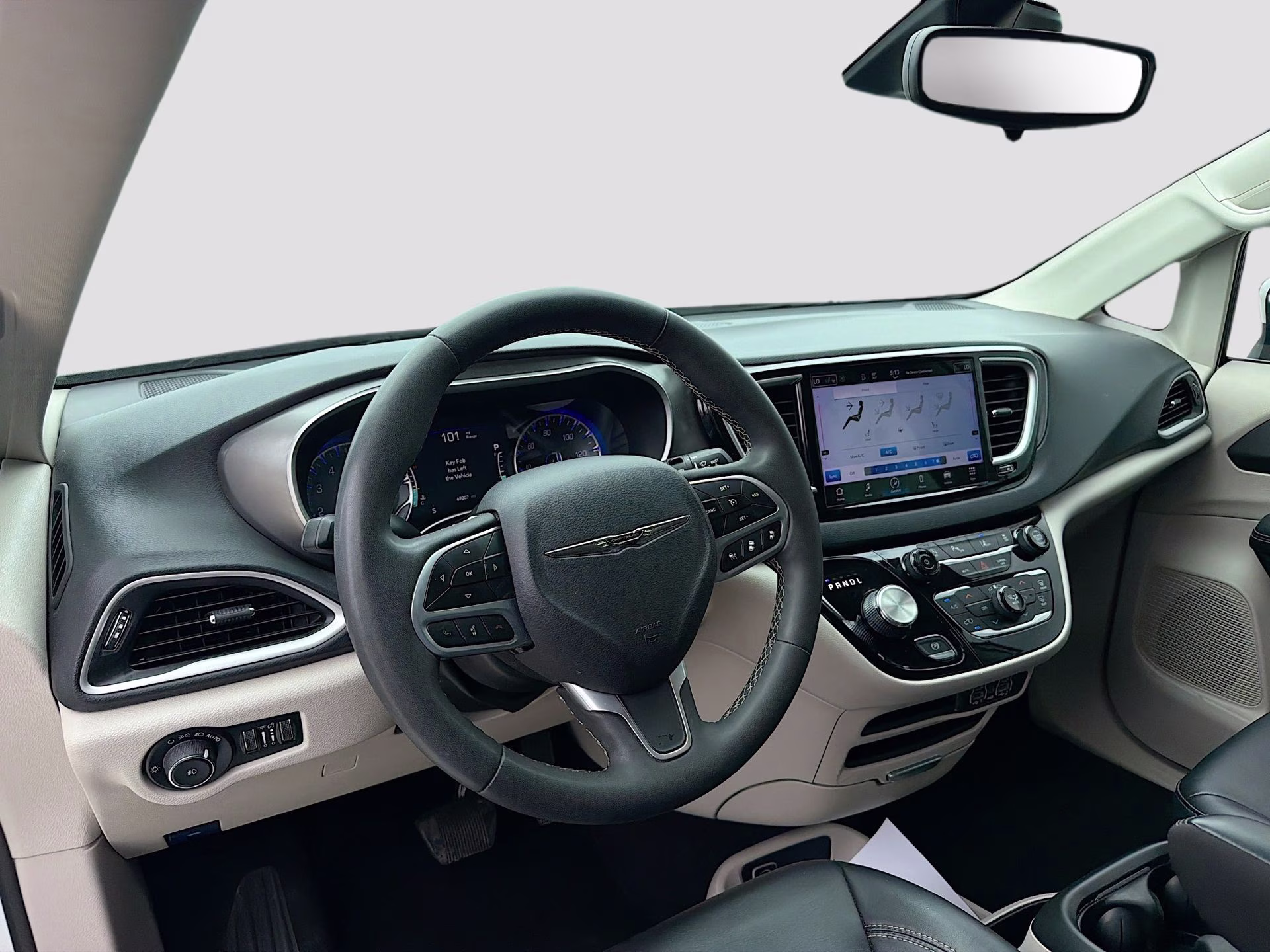 2023 Bright White Clearcoat Chrysler Pacifica Touring L FWD Van