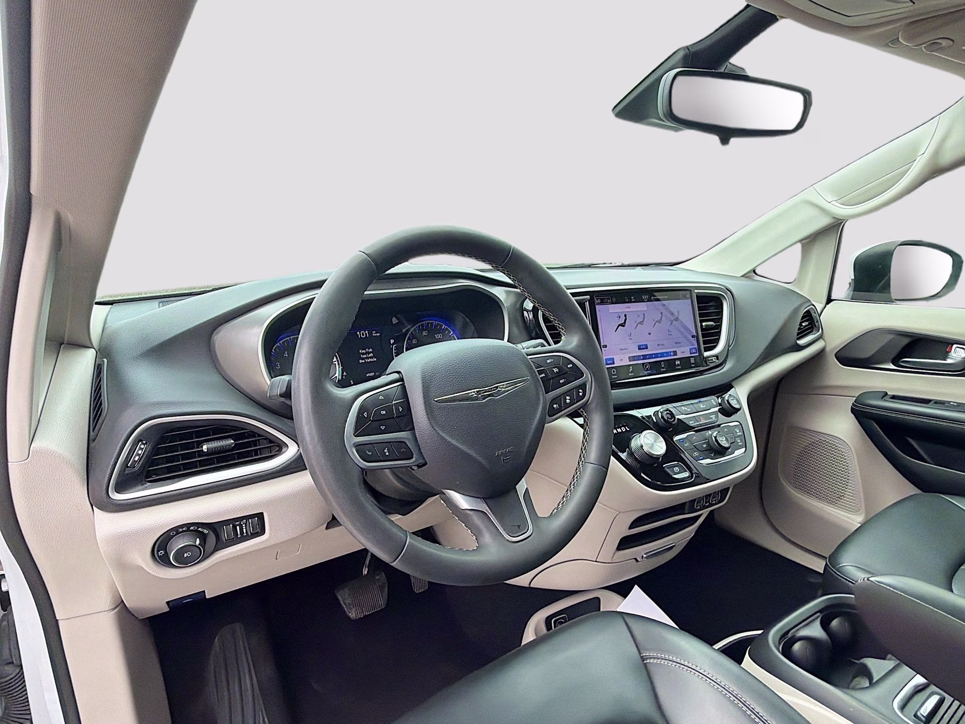 2023 Bright White Clearcoat Chrysler Pacifica Touring L FWD Van